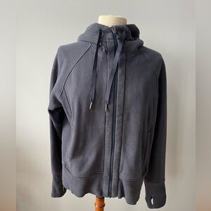 Navy Lululemon zip up hoodie